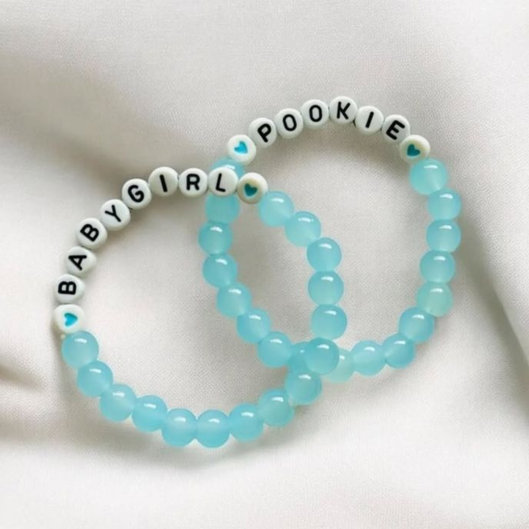 Customized Named Beads Bracelets